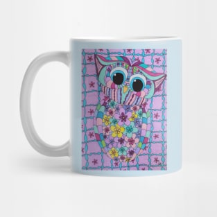 Flower owl 2 Mug